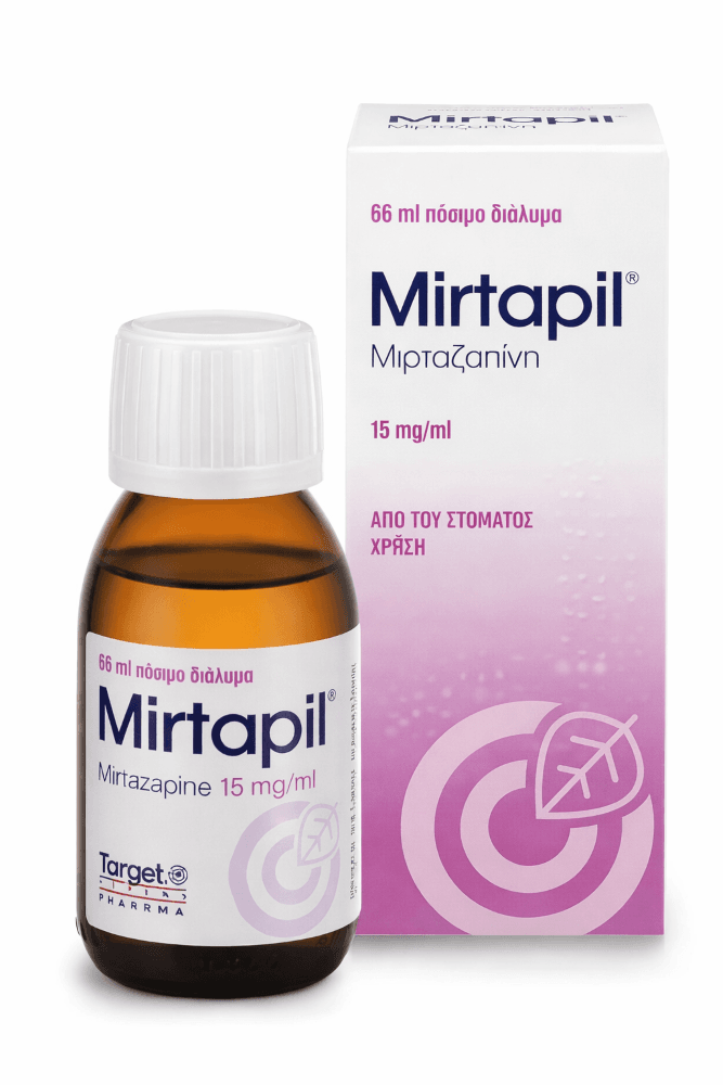 Φωτογραφία φαρμάκου MIRTAPIL ORAL.SOL 15MG/ML